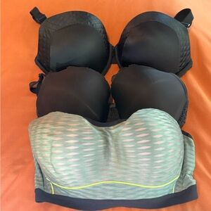 Victoria's Secret Lot of 3 Bras 34DDD
